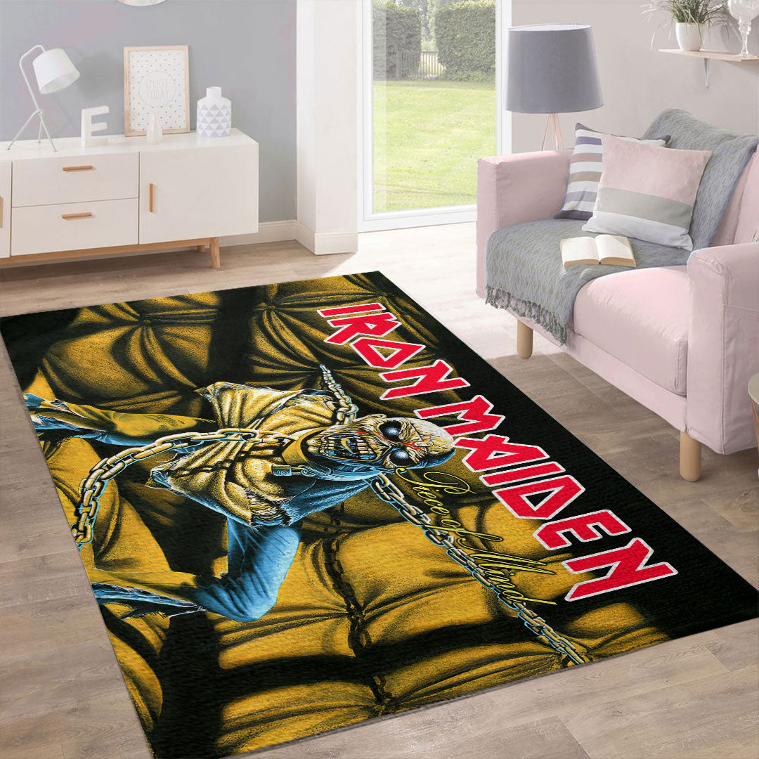 Iron Maiden Rectangular Rug – HOATT 11098