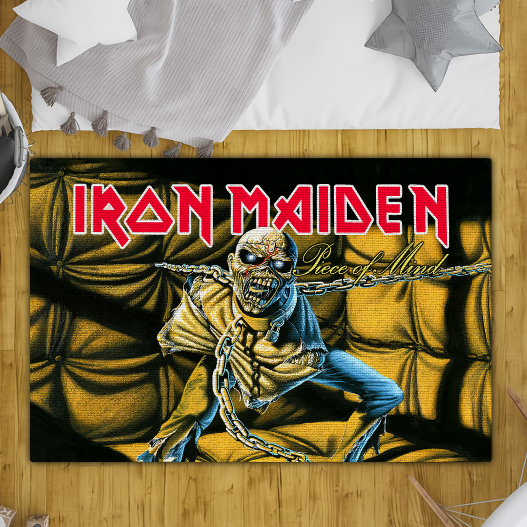Iron Maiden Rectangular Rug – HOATT 11098