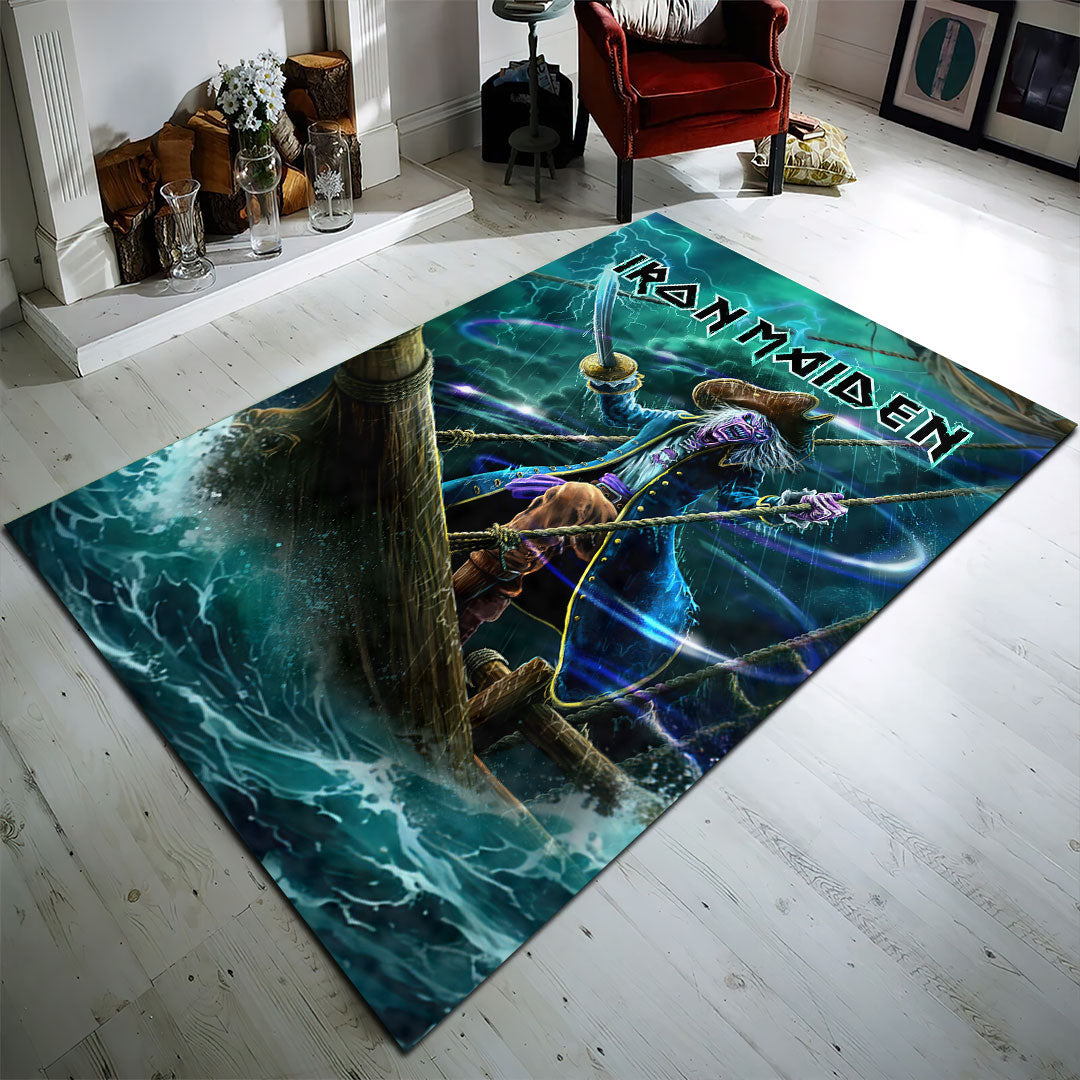 Iron Maiden Rectangular Rug – HOATT19182