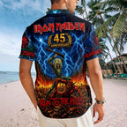 Iron Maiden Short Sleeve Button-Down Shirt – TMTHU9199