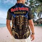 Iron Maiden Short Sleeve Button-Down Shirt – TMTHU9405