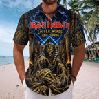 Iron Maiden Short Sleeve Button-Down Shirt – TMTHU9405