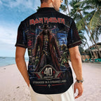 Iron Maiden Short Sleeve Button-Down Shirt – TMTHU9431