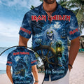 Iron Maiden Short Sleeve Button-Down Shirt – TMTHU9442