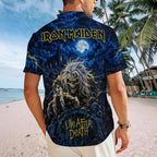 Iron Maiden Short Sleeve Button-Down Shirt – TMTHU9476
