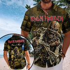 Iron Maiden Short Sleeve Button-Down Shirt – TMTHU9562