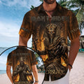Iron Maiden Short Sleeve Button-Down Shirt – TMTHU9572