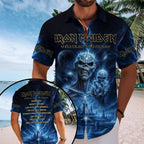 Iron Maiden Short Sleeve Button-Down Shirt – MAITM15313
