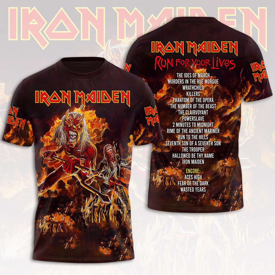 Iron Maiden 3D Apparel – HOATT16322