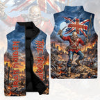 Iron Maiden The Trooper 3D Sleeveless Down Jacket – HOATT26886