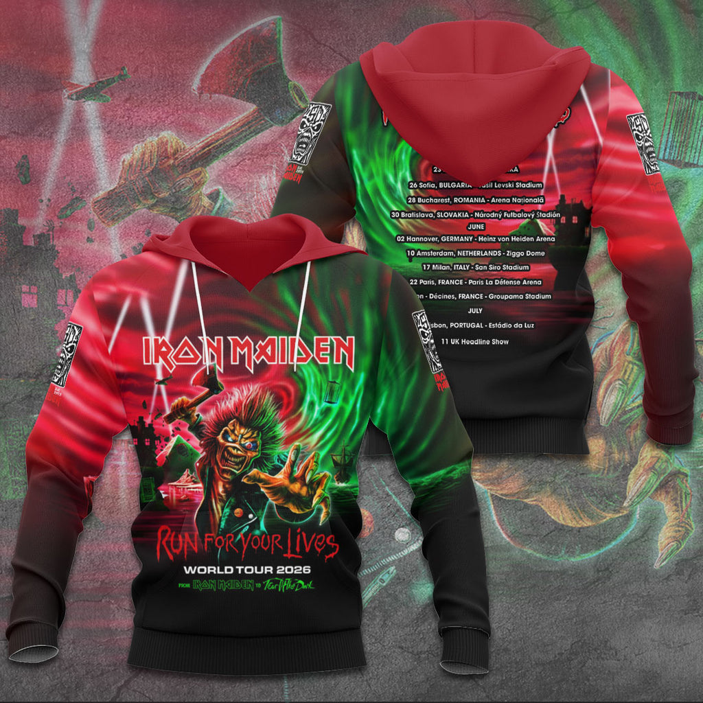 Iron Maiden Tour 2026 3D Apparel – TANTN16473