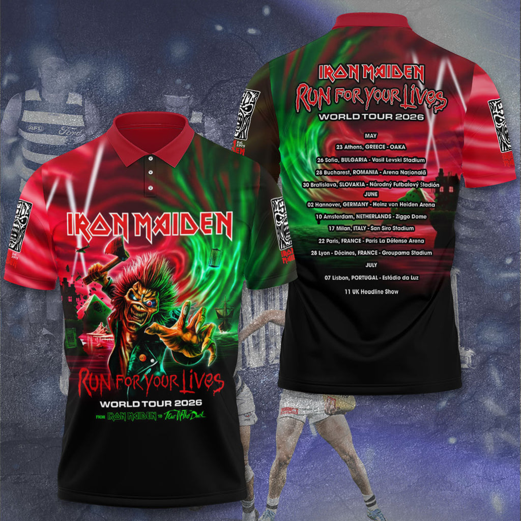 Iron Maiden Tour 2026 3D Apparel – TANTN16473