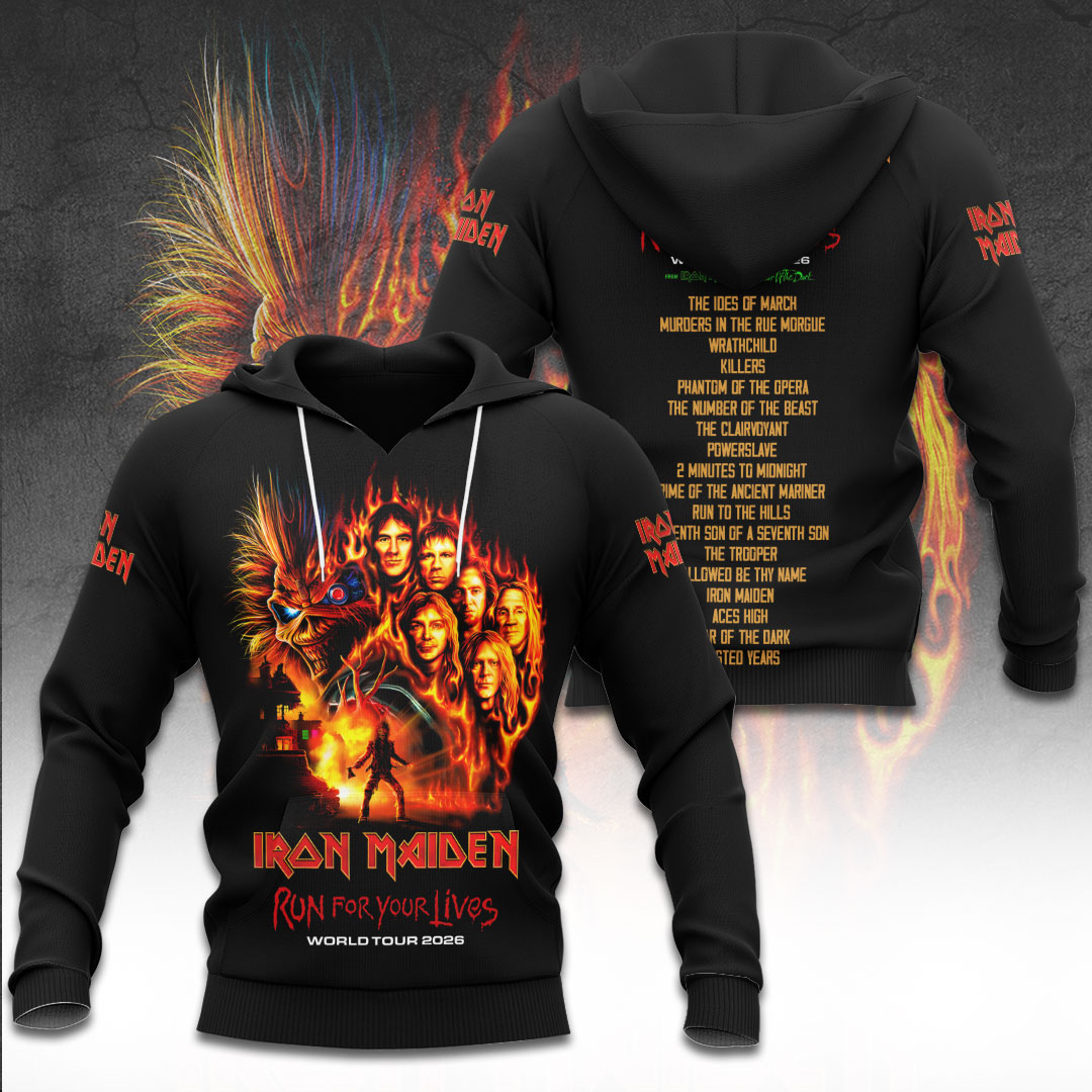 Iron Maiden Tour 2026 3D Apparel – TANTN21274