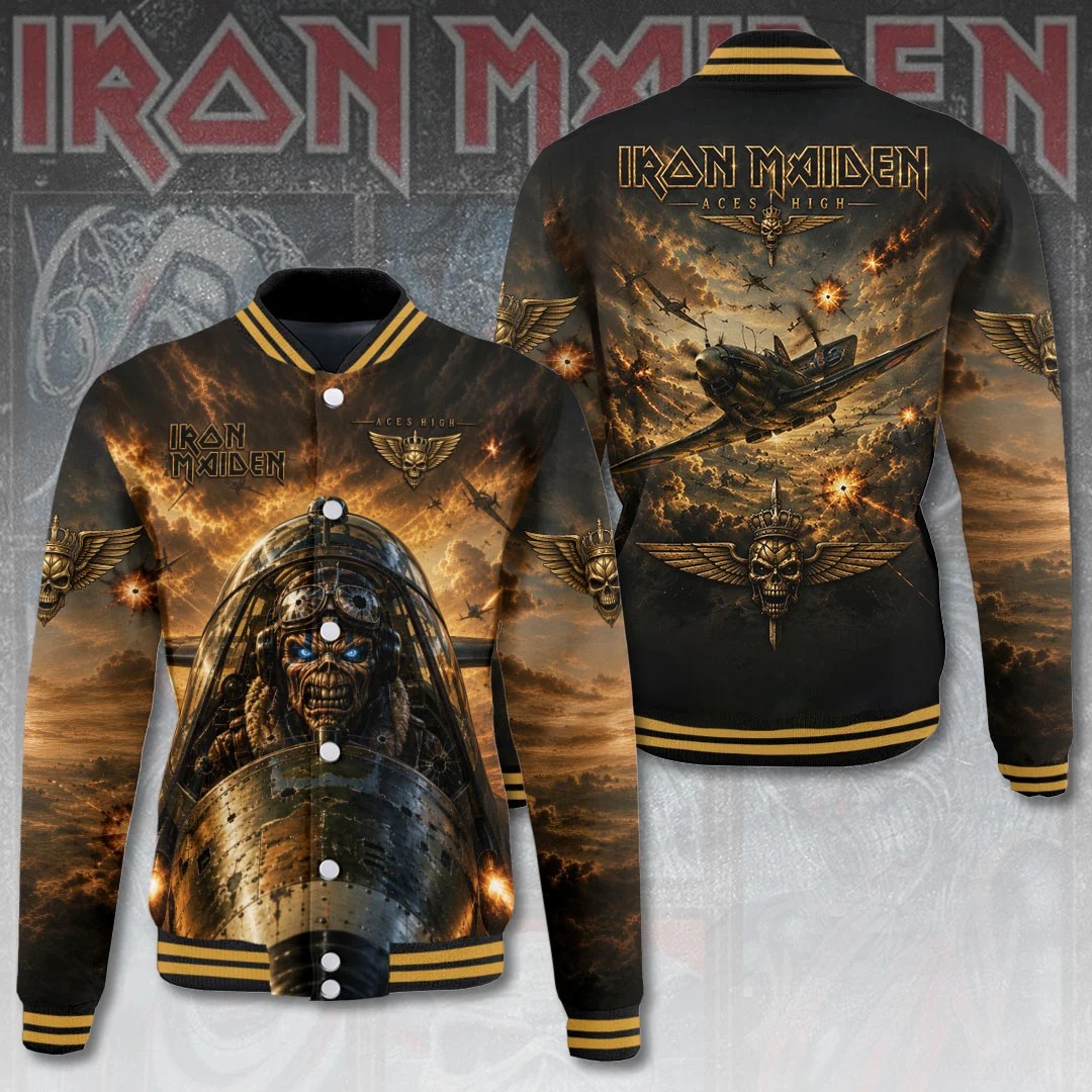 Iron Maiden Varsity Jacket – TMTHU8808