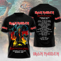 Iron Maiden World Tour 2025-2026 3D Apparel – GNENEW620