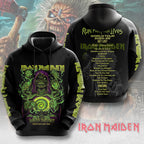 Iron Maiden World Tour 2026 3D Apparel – MAITM15023