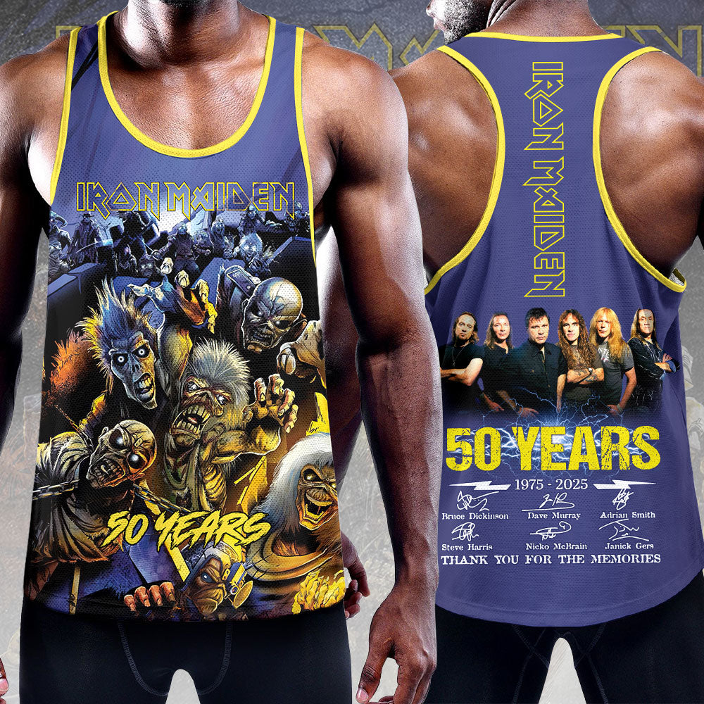 Iron Maiden Y-Back Muscle Tank Top – HOATT 11452