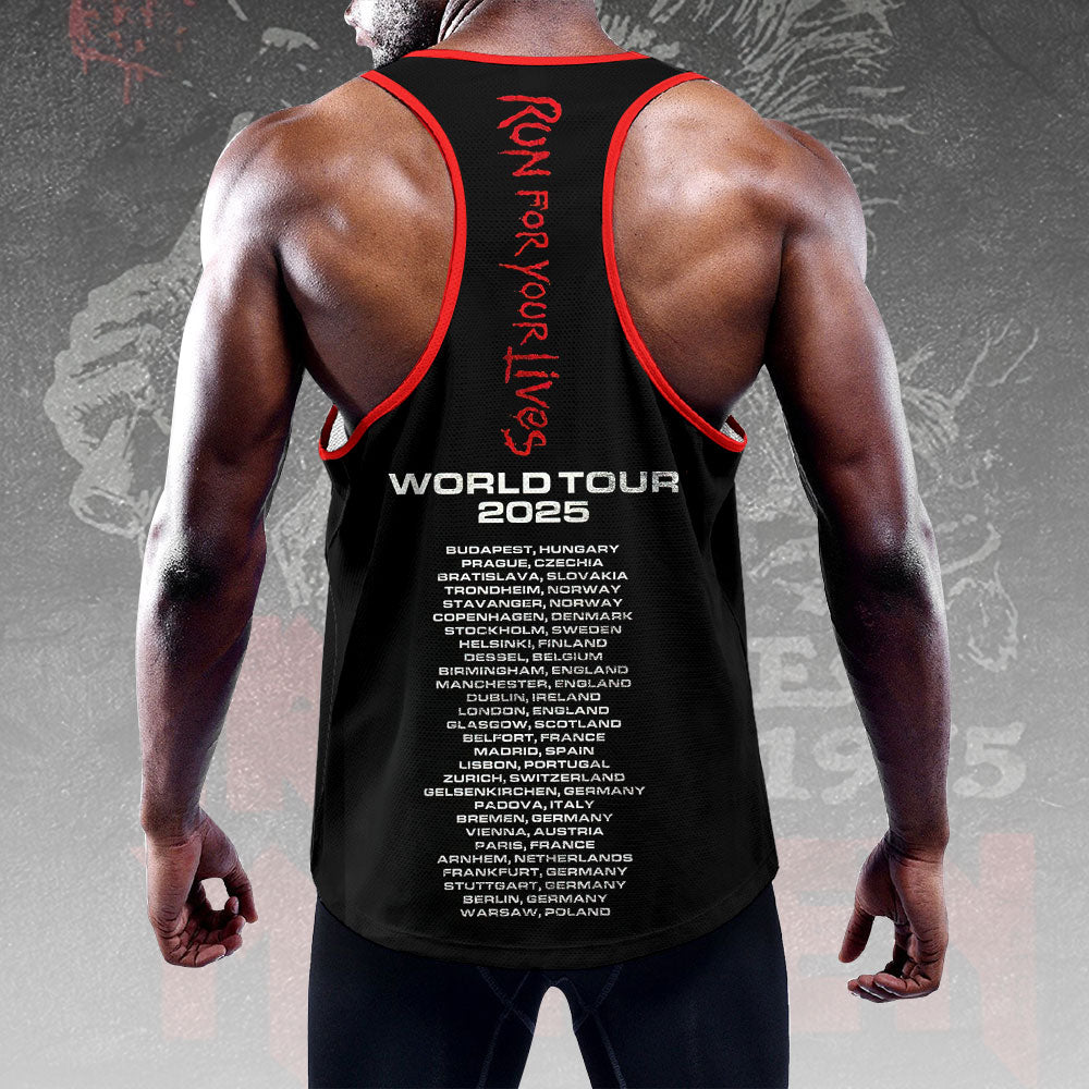 Iron Maiden Y-Back Muscle Tank Top – HOATT 11481