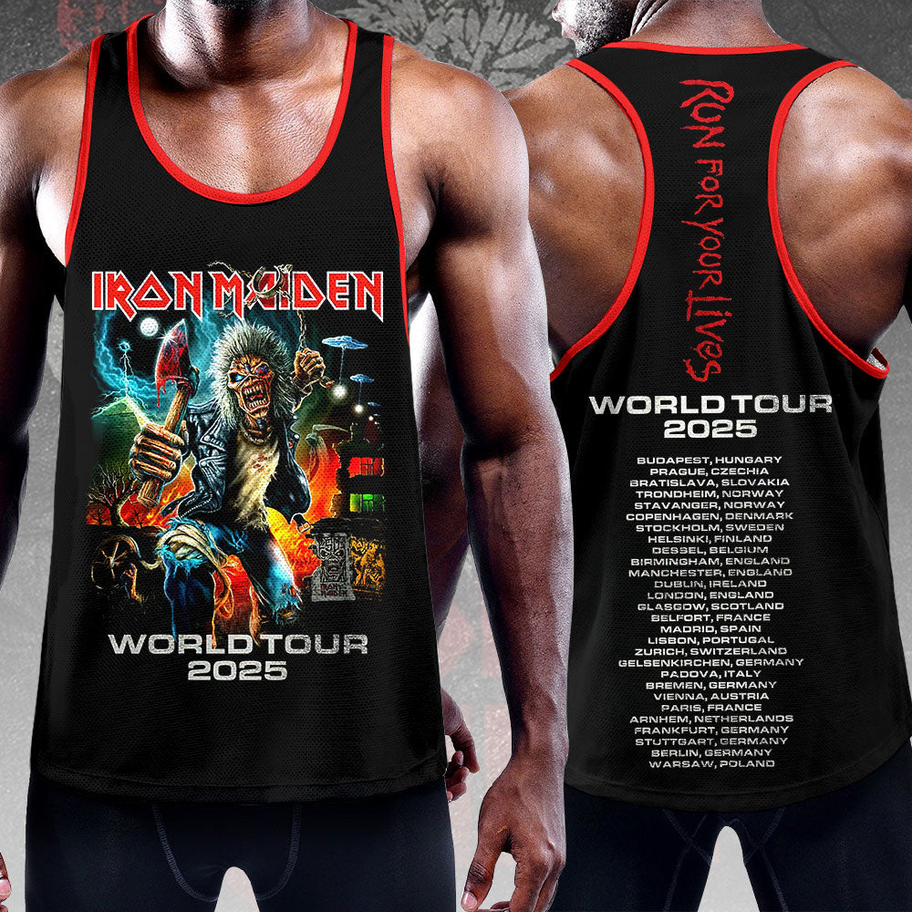 Iron Maiden Y-Back Muscle Tank Top – HOATT 11510