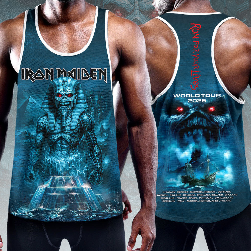 Iron Maiden Y-Back Muscle Tank Top – HOATT 11801