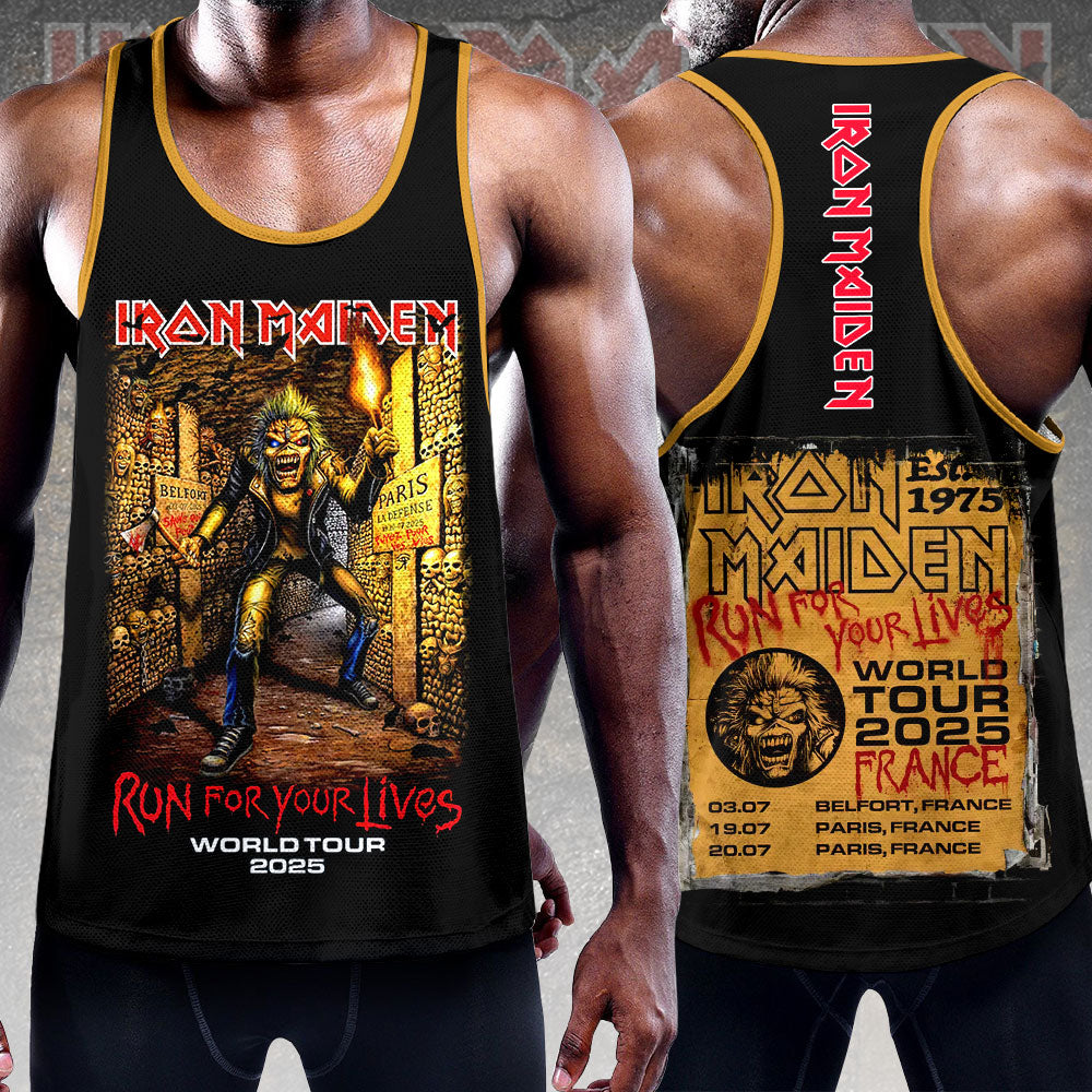 Iron Maiden Y-Back Muscle Tank Top – HOATT 11957