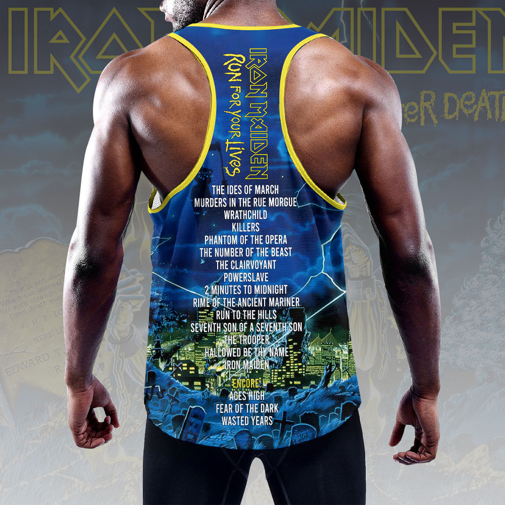 Iron Maiden Y-Back Muscle Tank Top – HOATT16389