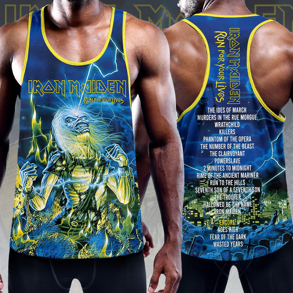Iron Maiden Y-Back Muscle Tank Top – HOATT16389