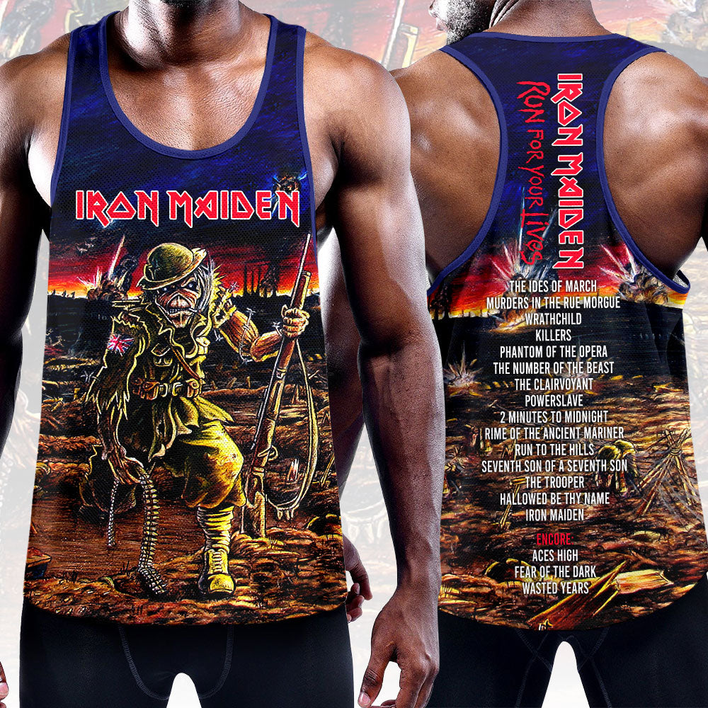 Iron Maiden Y-Back Muscle Tank Top – HOATT16398