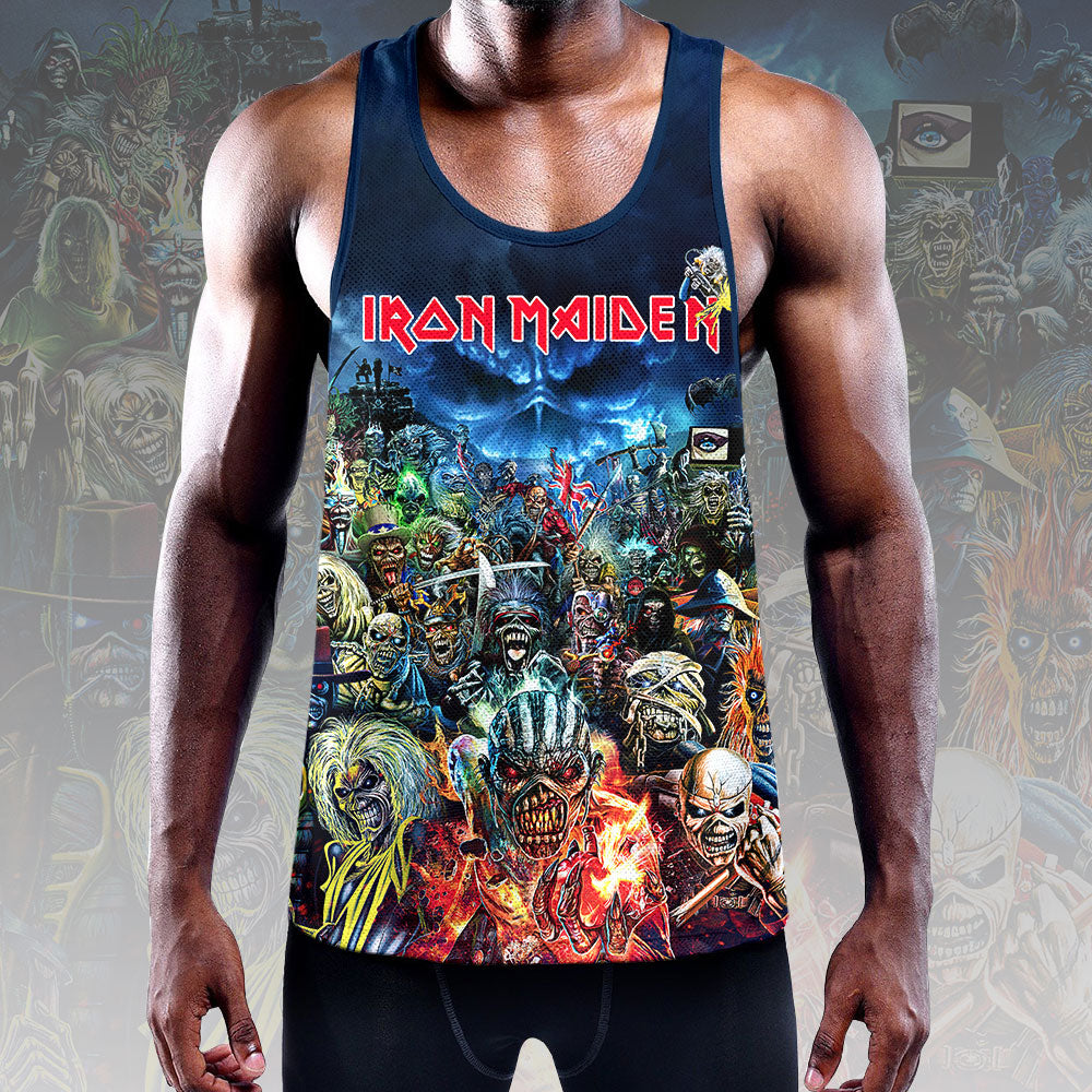 Iron Maiden Y-Back Muscle Tank Top – HOATT16399