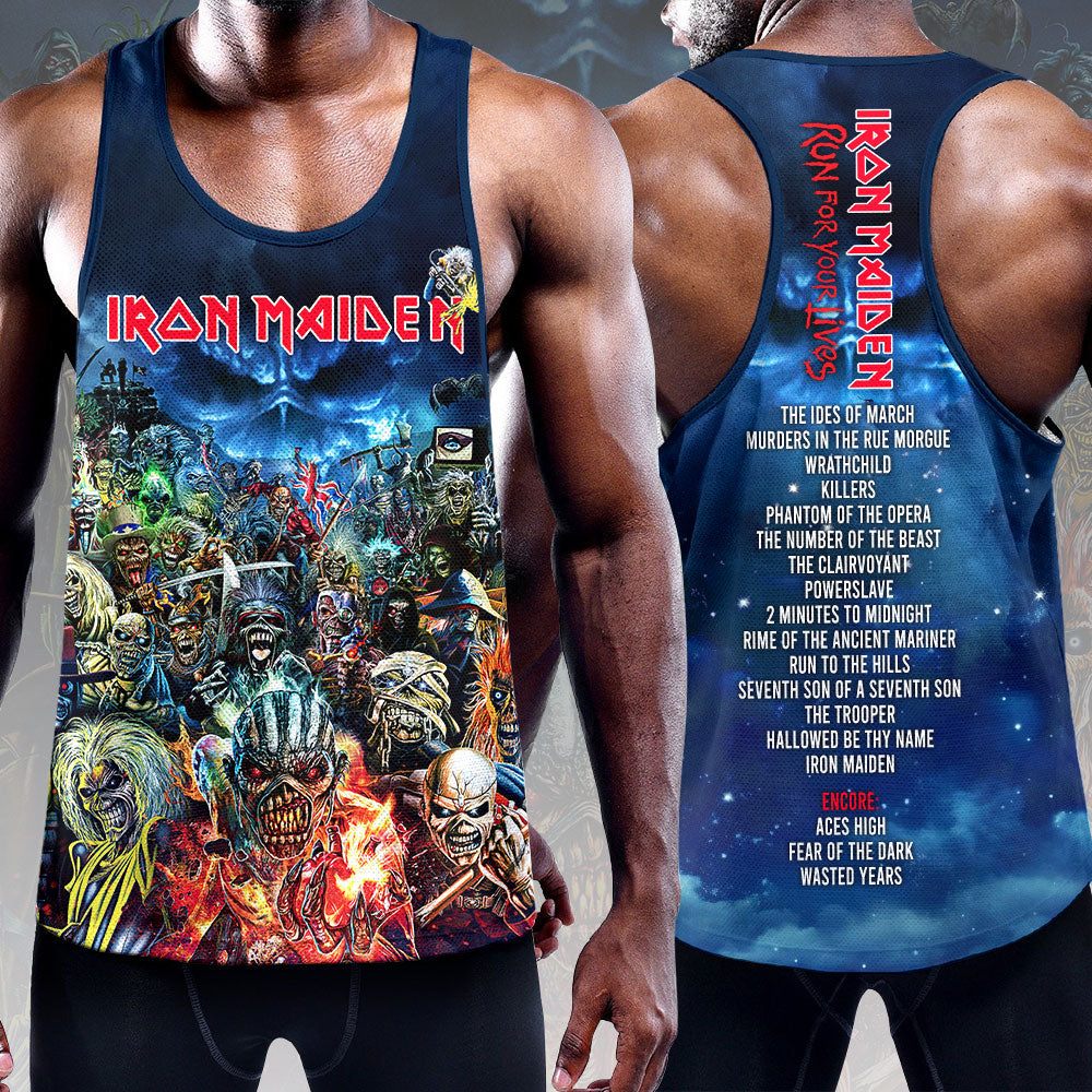Iron Maiden Y-Back Muscle Tank Top – HOATT16399