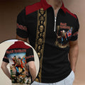 Iron Maiden Zip Polo Shirt – TMTHU7278