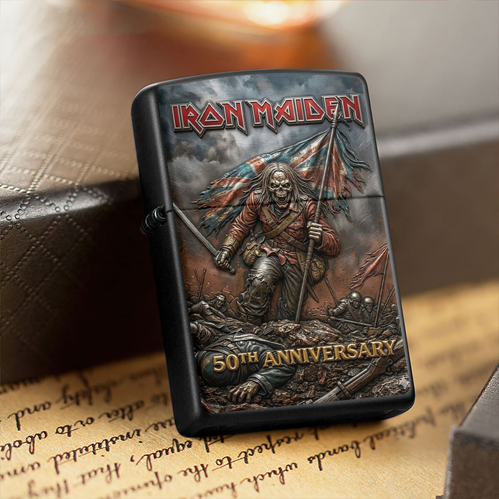 Iron Maiden Zippo Lighter Case (No Insert) – TMTHU5337