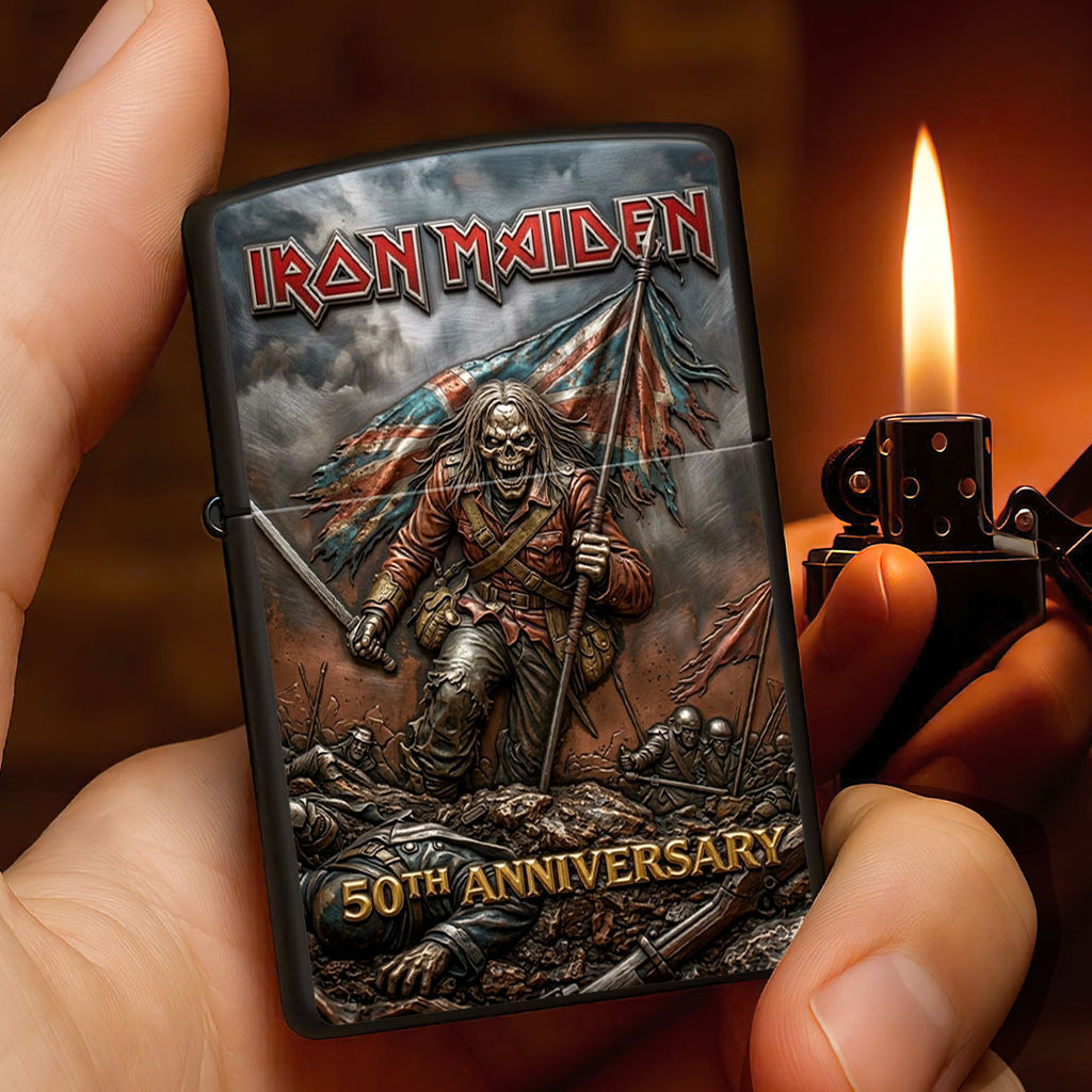 Iron Maiden Zippo Lighter Case (No Insert) – TMTHU5337