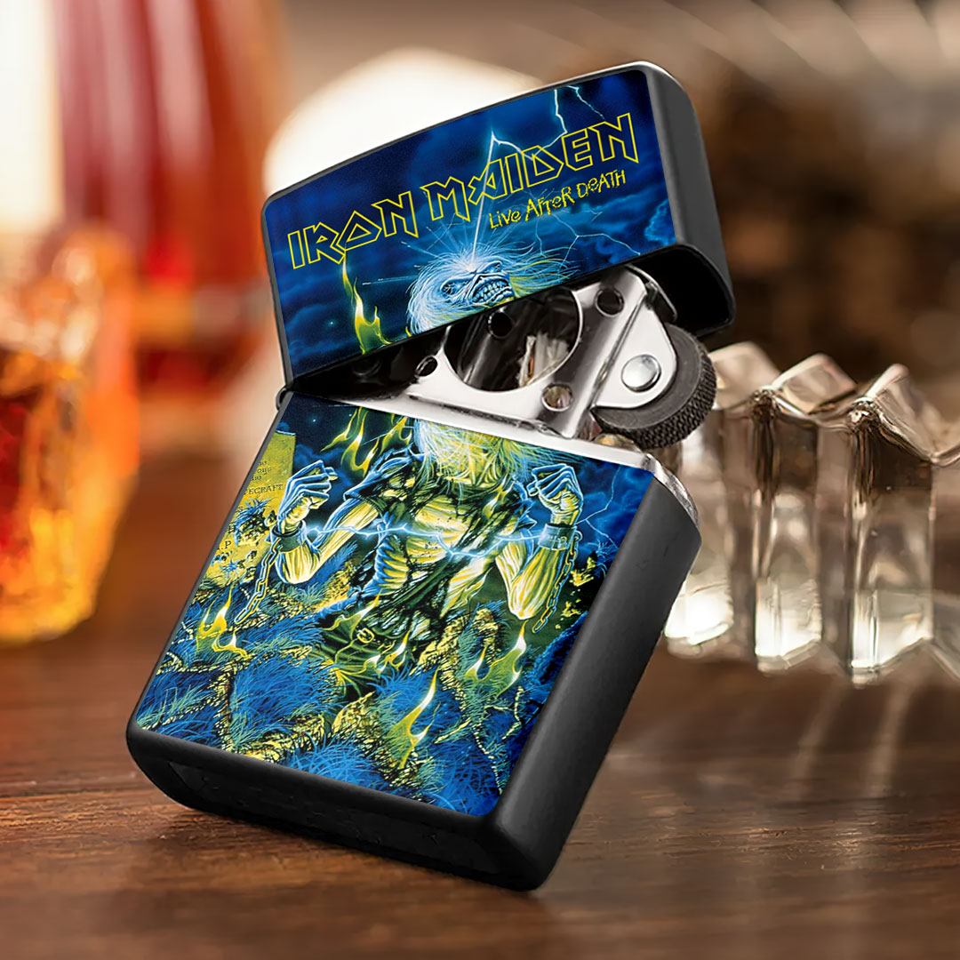 Iron Maiden Zippo Lighter Case (No Insert) – HOATT13273
