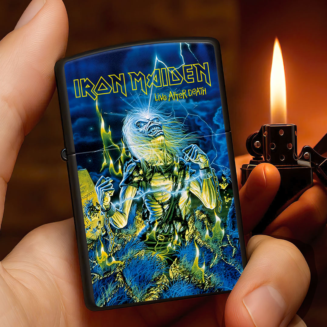 Iron Maiden Zippo Lighter Case (No Insert) – HOATT13273