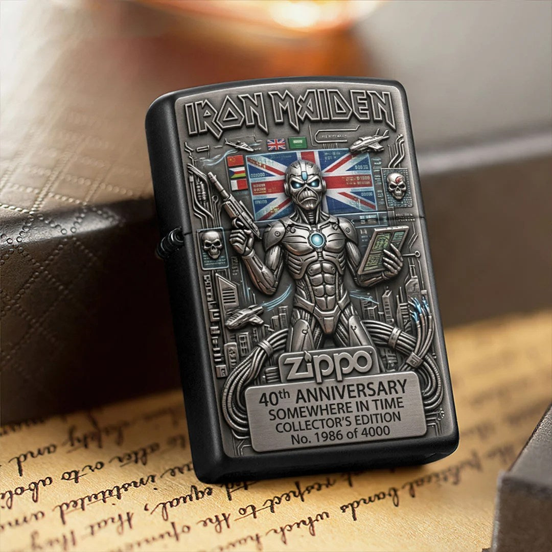 Iron Maiden Zippo Lighter Case (No Insert) – TMTHU9684