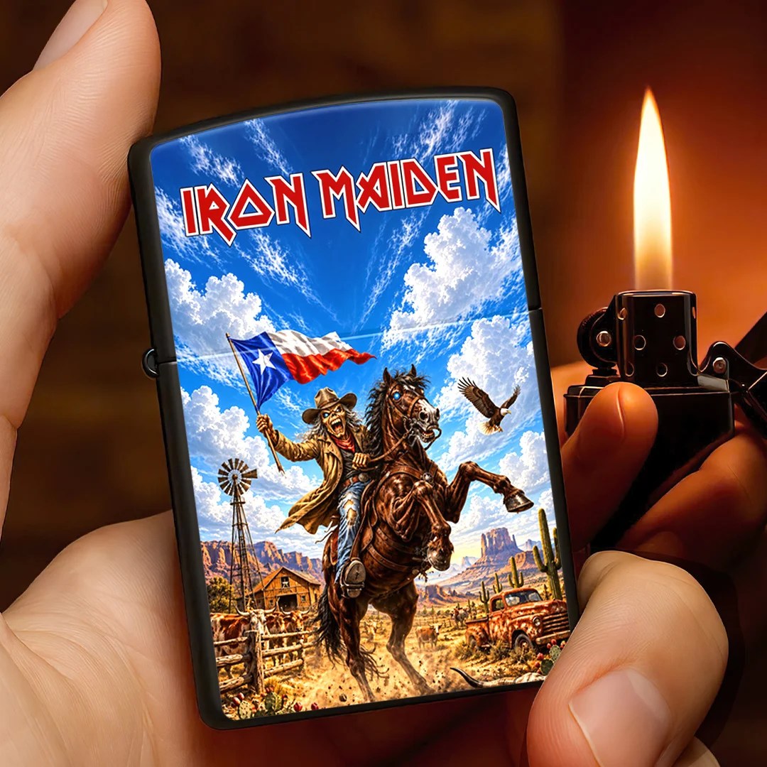 Iron Maiden Zippo Lighter Case (No Insert) – TANTN26074