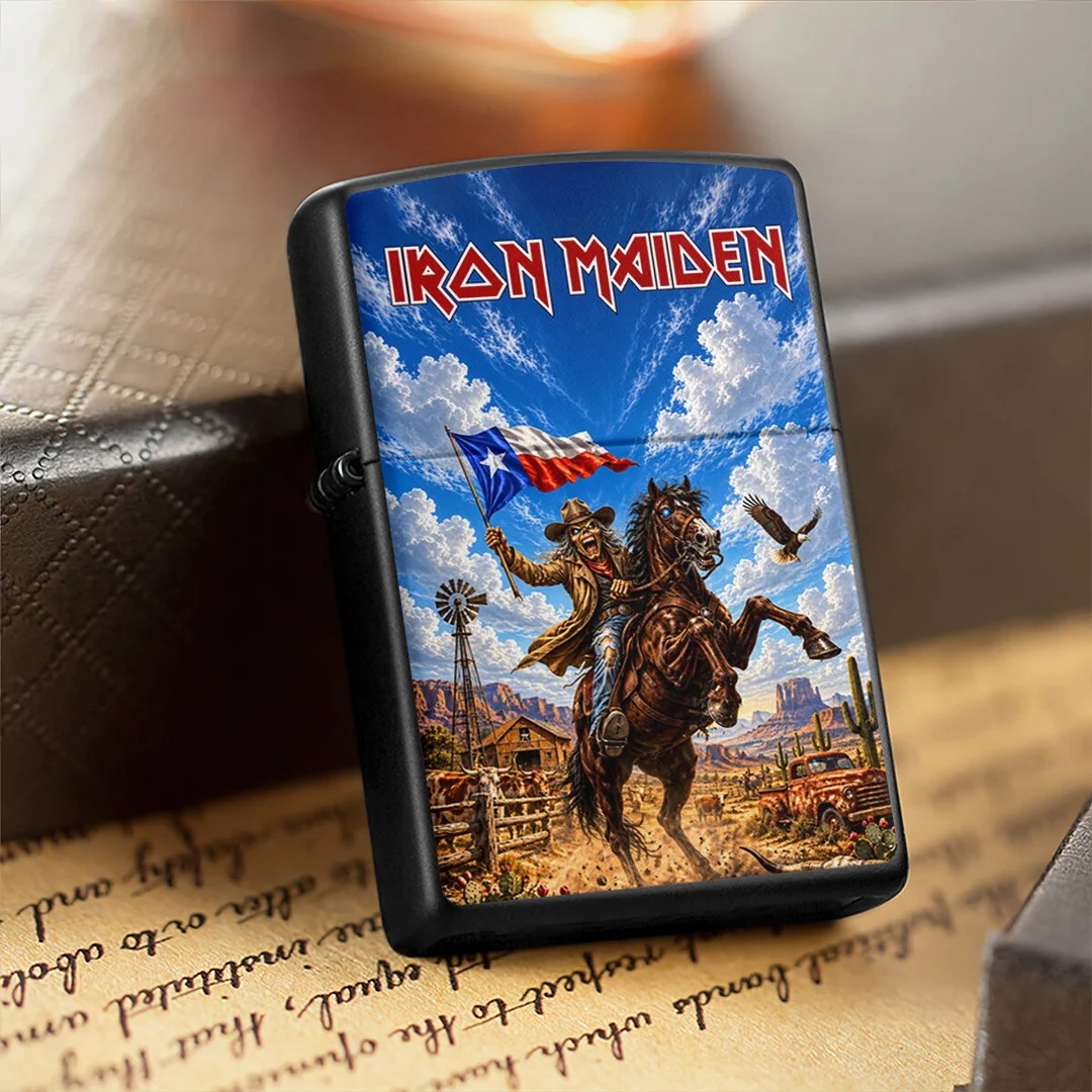 Iron Maiden Zippo Lighter Case (No Insert) – TANTN26074