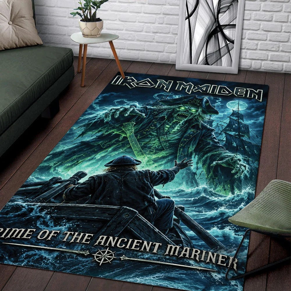 Iron Maiden Rectangular Rug – TMTHU9915