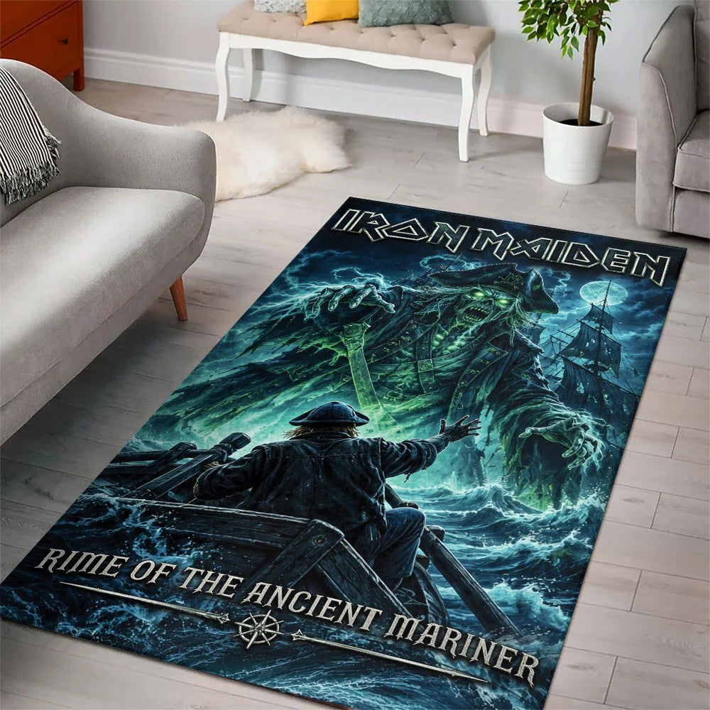 Iron Maiden Rectangular Rug – TMTHU9915