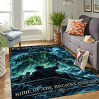 Iron Maiden Rectangular Rug – TMTHU9915
