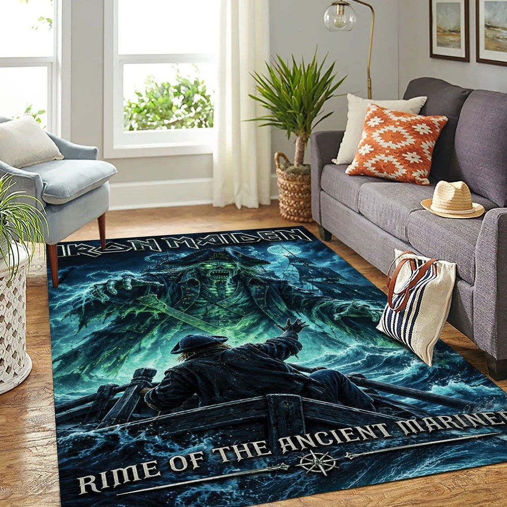 Iron Maiden Rectangular Rug – TMTHU9915