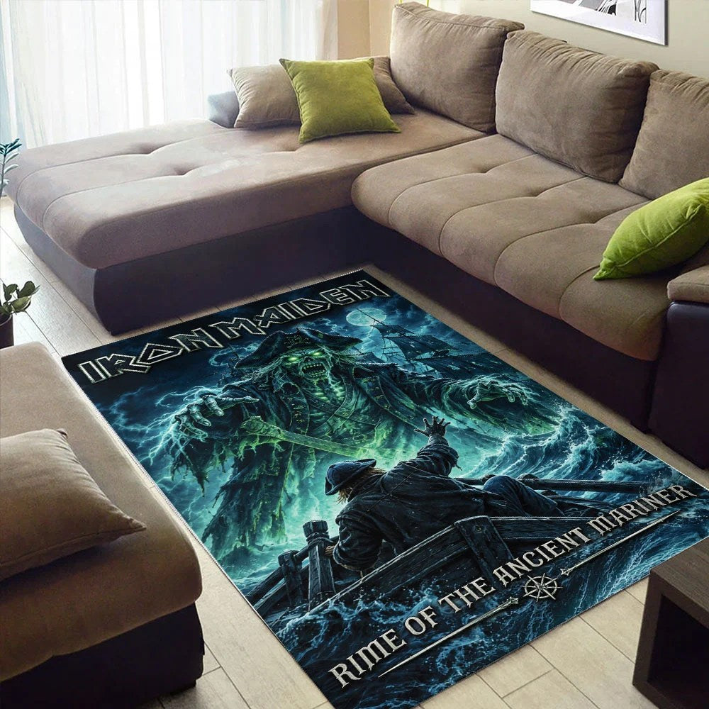 Iron Maiden Rectangular Rug – TMTHU9915