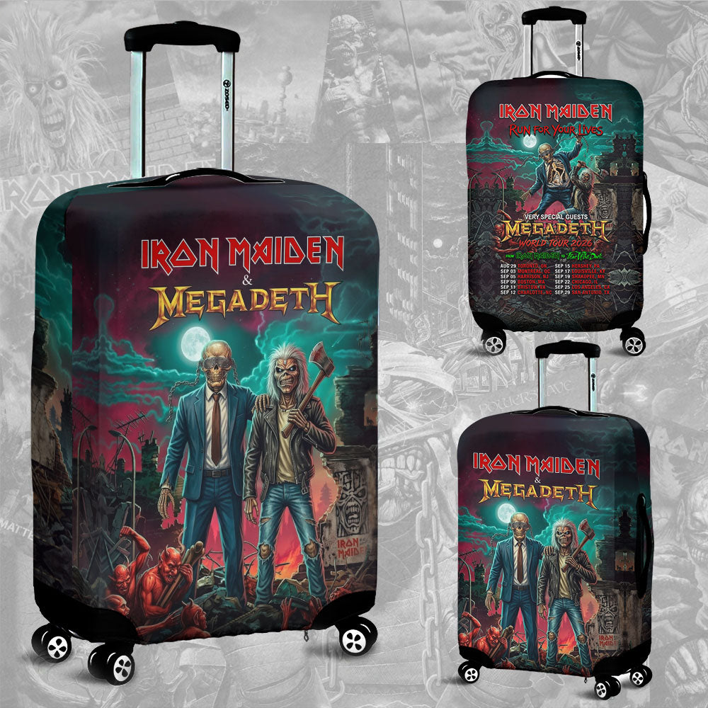 Iron Maiden x Megadeth Luggage Cover – TMTHU7016
