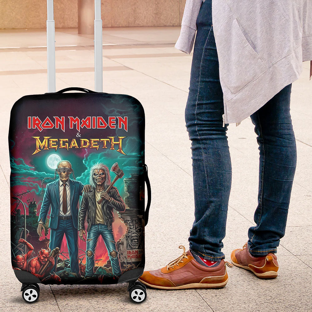 Iron Maiden x Megadeth Luggage Cover – TMTHU7016