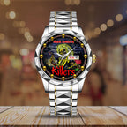 Iron Maiden Alloy Luxury Quartz Watch – VANDH5072