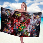 Iron Maiden Rectangle Beach Towel – GNE5229