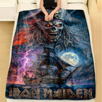 Iron Maiden Fleece Blanket – TMTHU7913