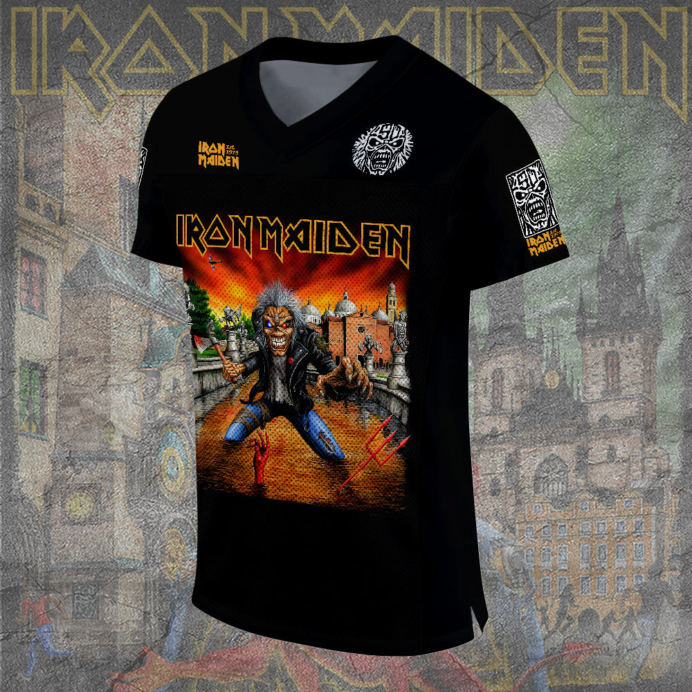 Iron Maiden 3D Football Jersey – TANTN 14467