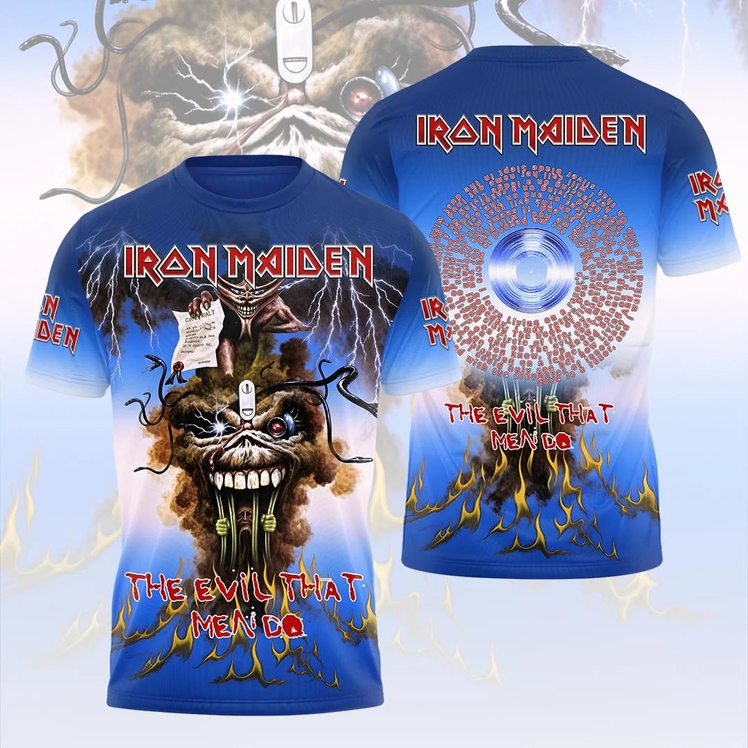 Iron Maiden 3D Apparel – HOATT20636